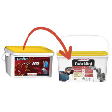 NutriBird A19 - 3 kg Pappa da imbecco ARA NutriBird A19 - 3 kg Pappa da imbecco ARA