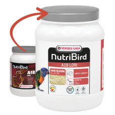 NutriBird A18 - 800 g Pappa imbecco Lori NutriBird A18 - 800 g Pappa imbecco Lori